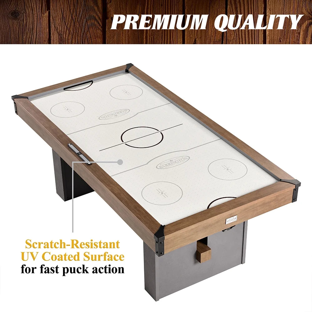7 Ft. Urban Air Hockey Table with Pusher and Puck Set by